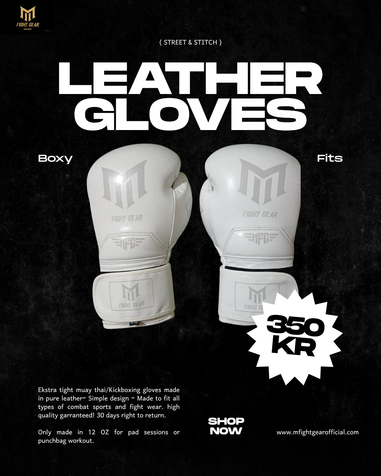 Limited offwhite gloves