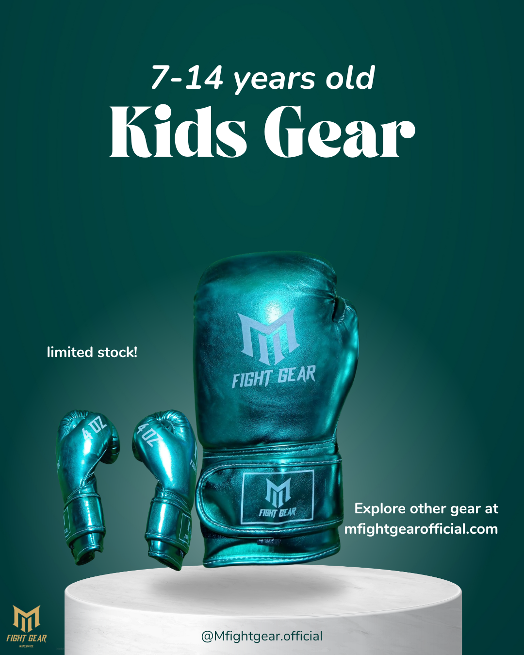 Kids Set - M Fight Gear