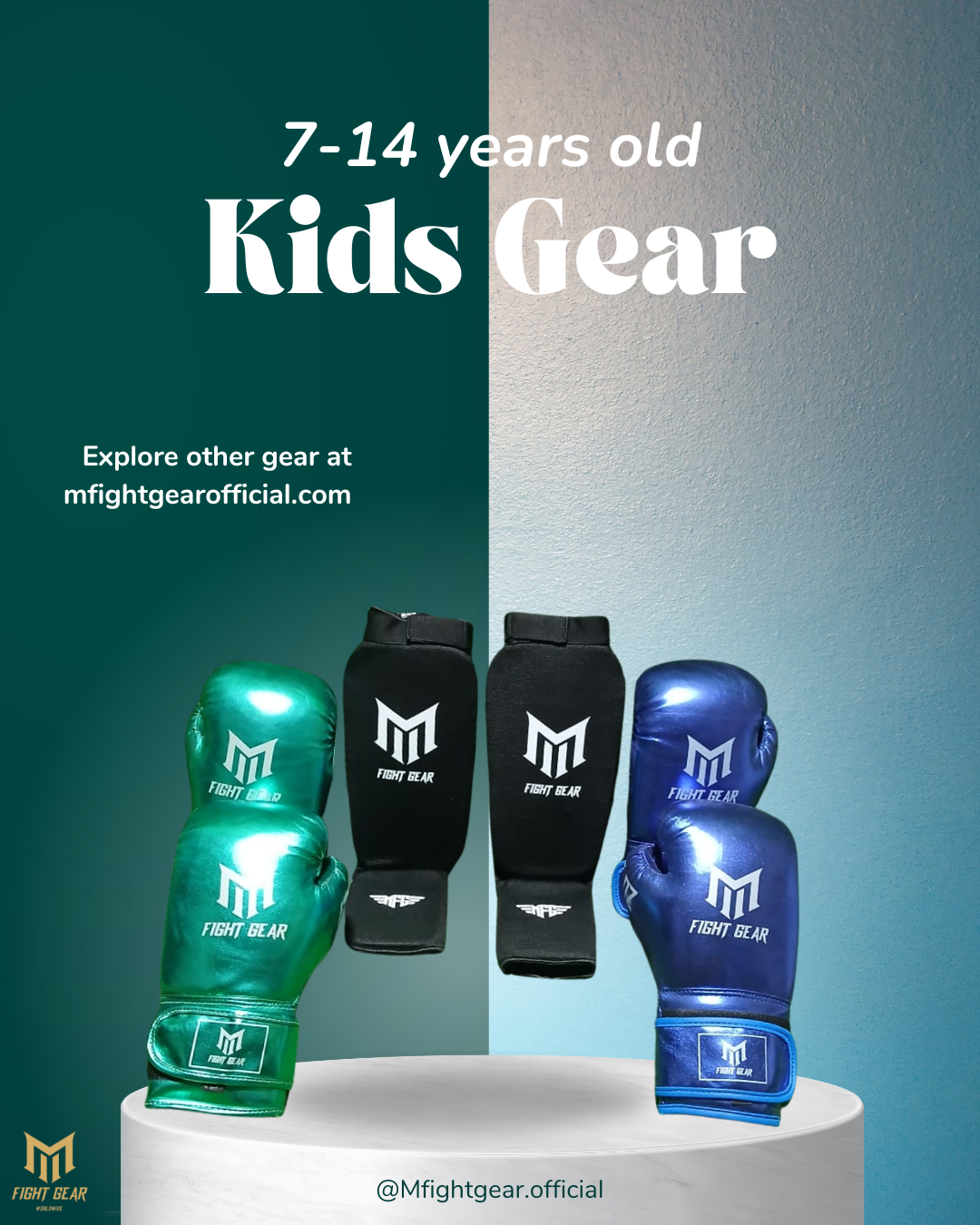 Kids Set - M Fight Gear
