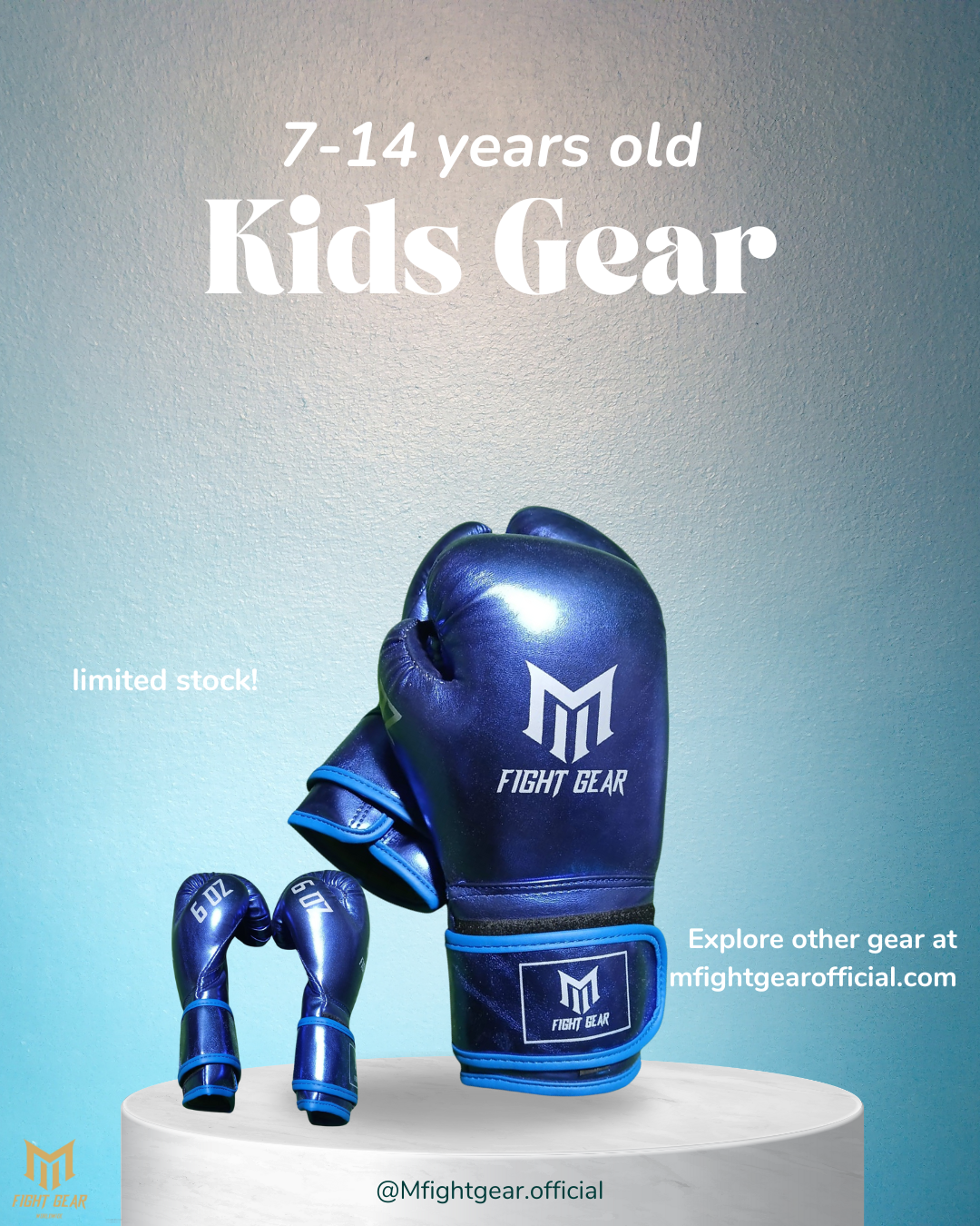 Kids Set - M Fight Gear