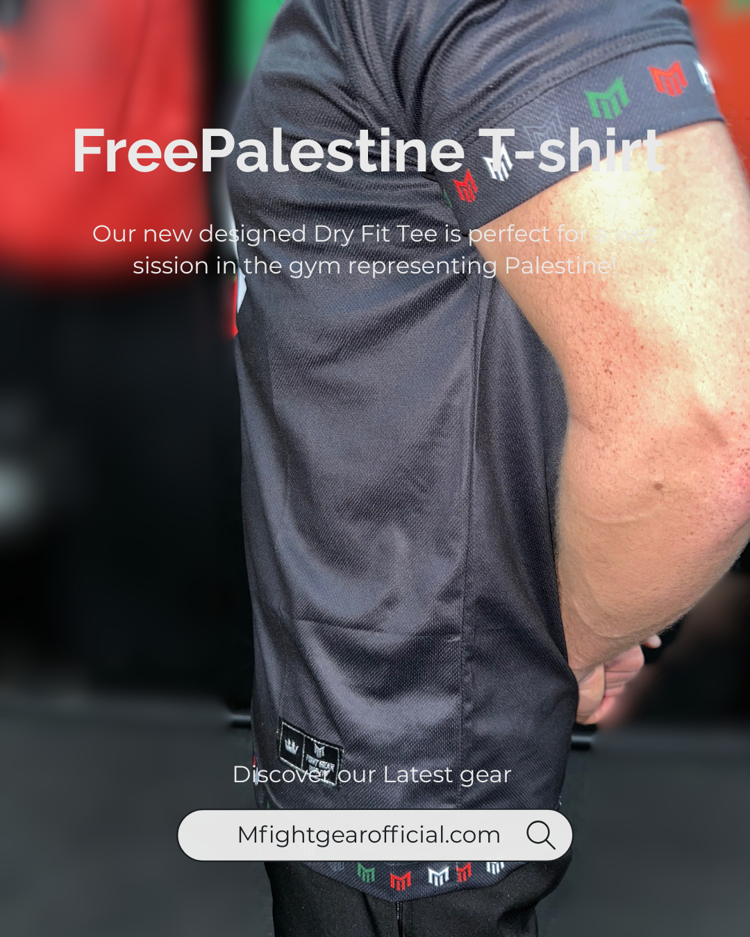 M Fight Gear Dryfit 2.0 – Free Palestine Edition