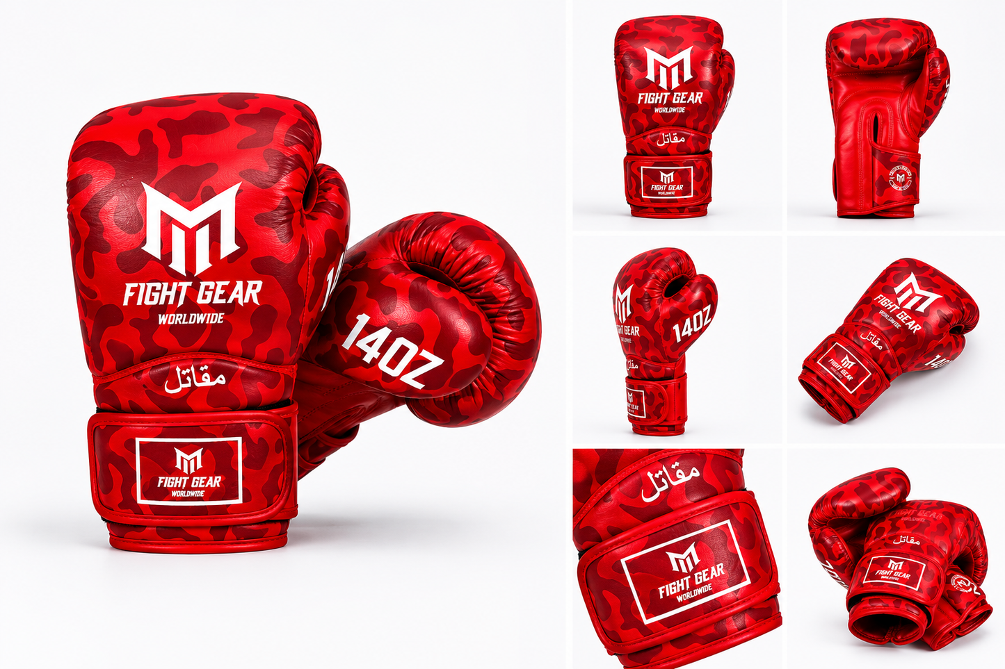 Premium leather CAMO GLOVES